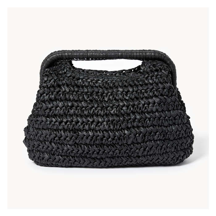 Women's Raffia Clutch